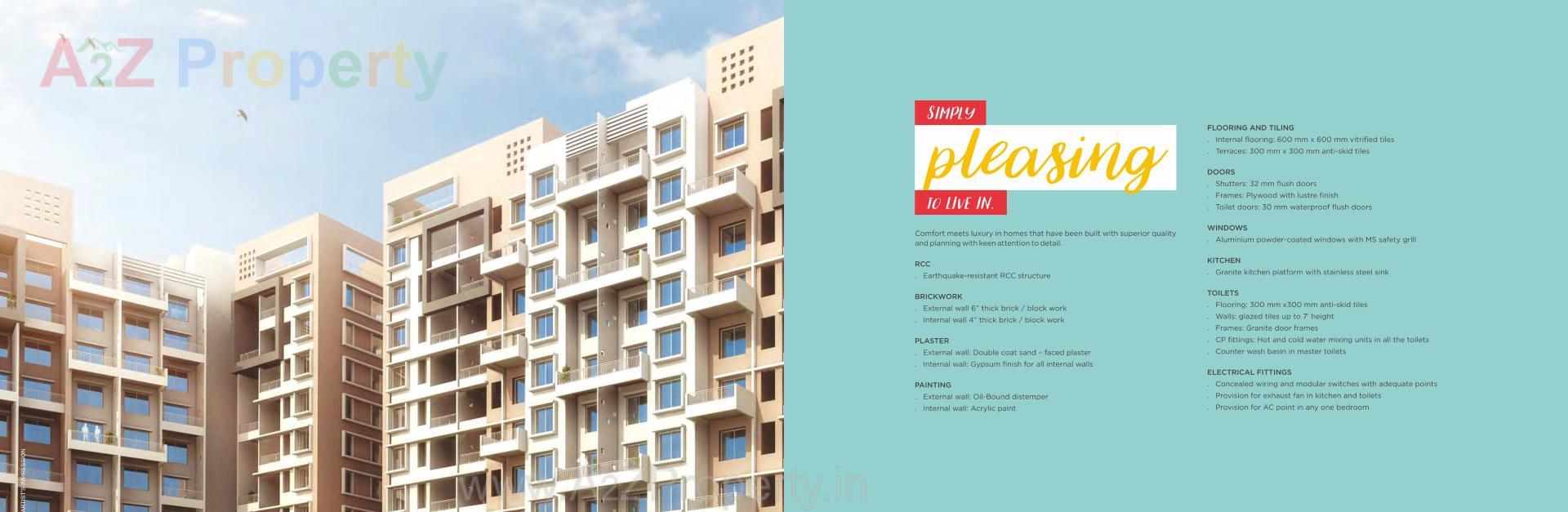 3D Elevation of real estate project Red Earth located at Uravade, Pune, Maharashtra