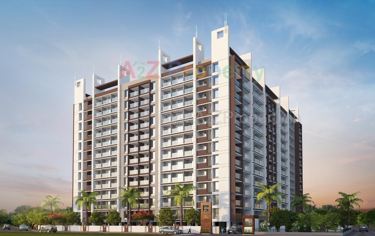 3D Elevation of real estate project Regalia located at Dhanori, Pune, Maharashtra