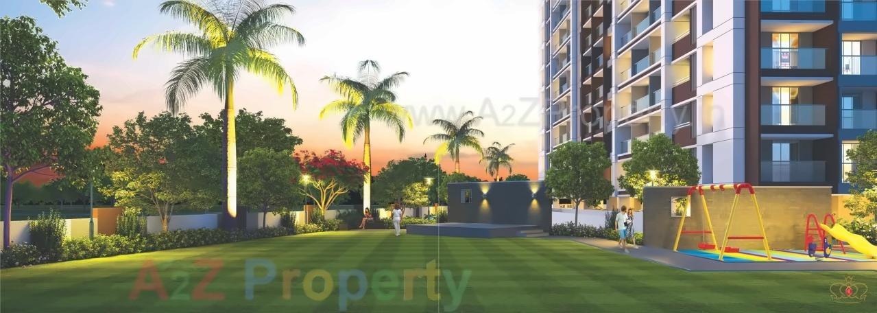 3D Elevation of real estate project Regalia located at Dhanori, Pune, Maharashtra