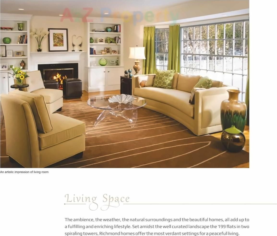 3D Elevation of real estate project Richmond located at Mahalunge, Pune, Maharashtra