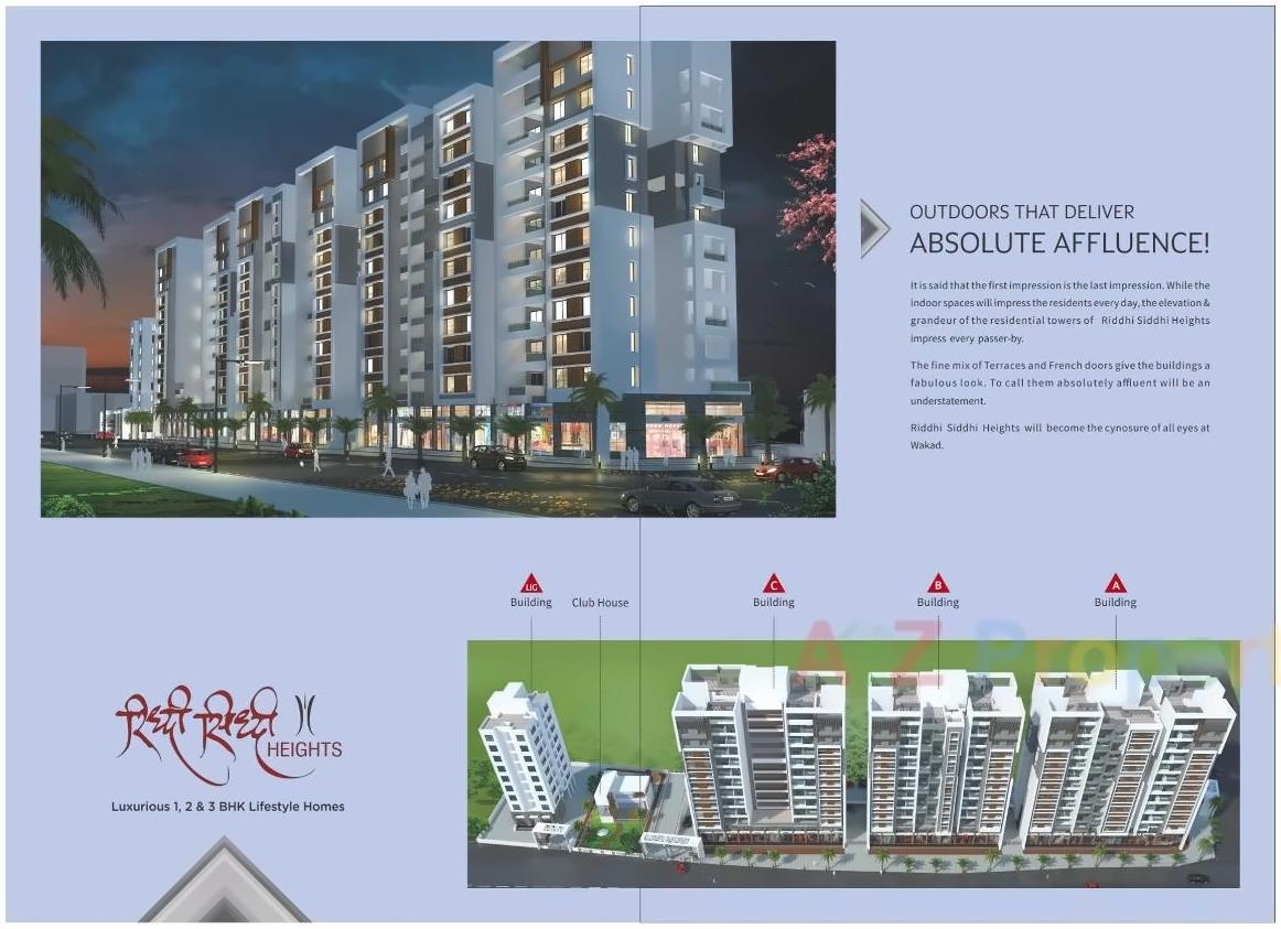  of real estate project Riddhi Siddhi Heights located at Wakad, Pune, Maharashtra