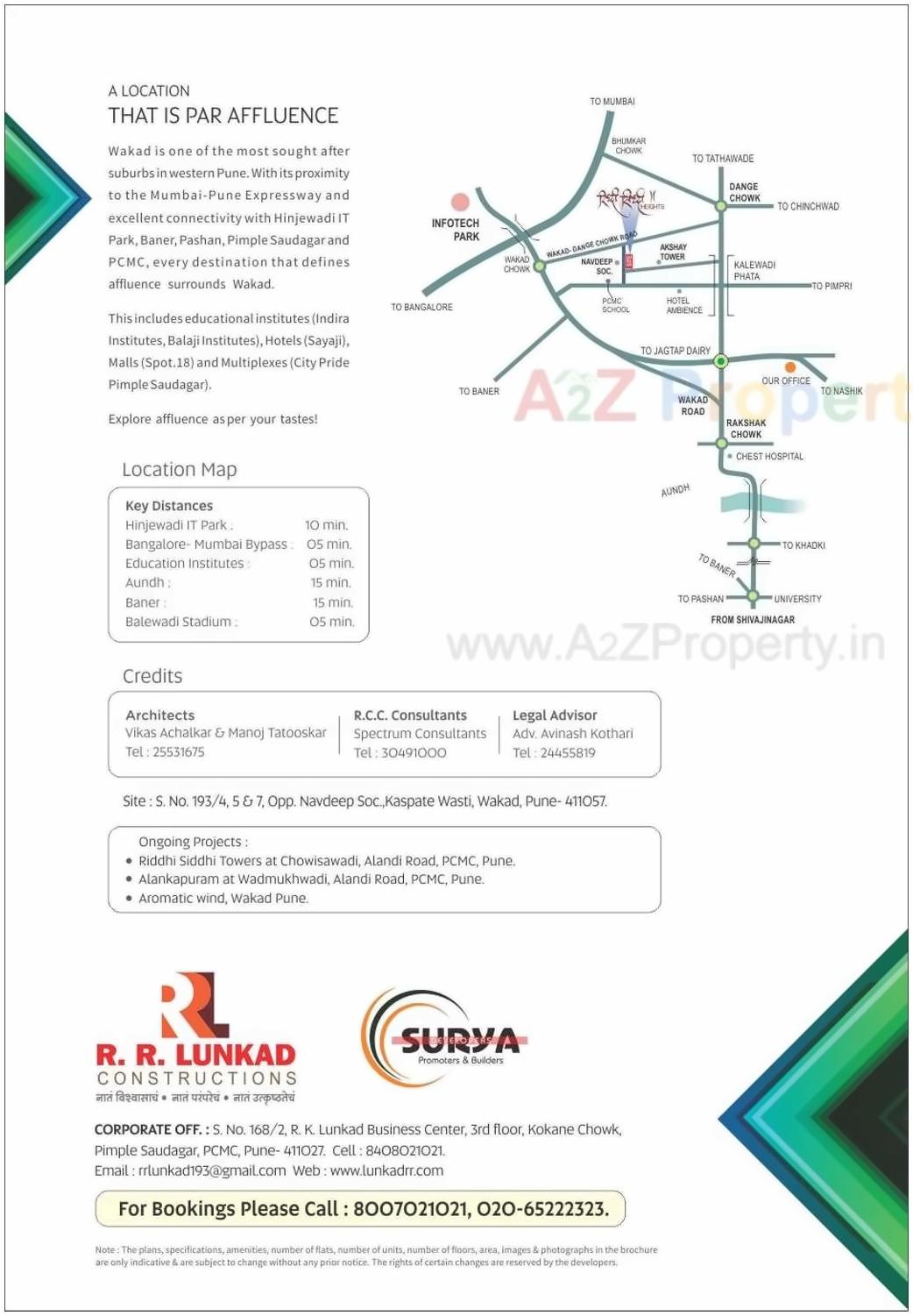  of real estate project Riddhi Siddhi Heights located at Wakad, Pune, Maharashtra