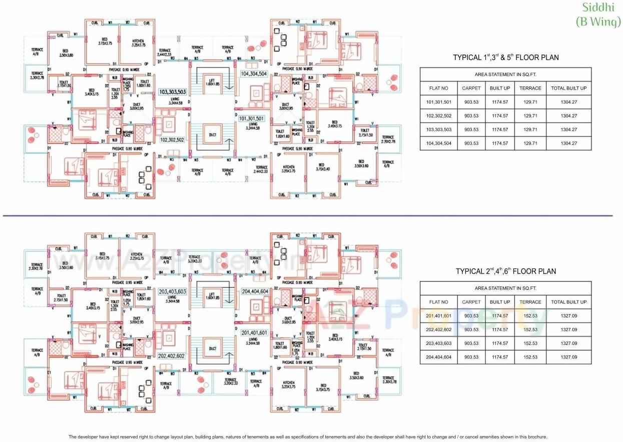 Layout of real estate project Riddhi Siddhi located at Baner, Pune, Maharashtra