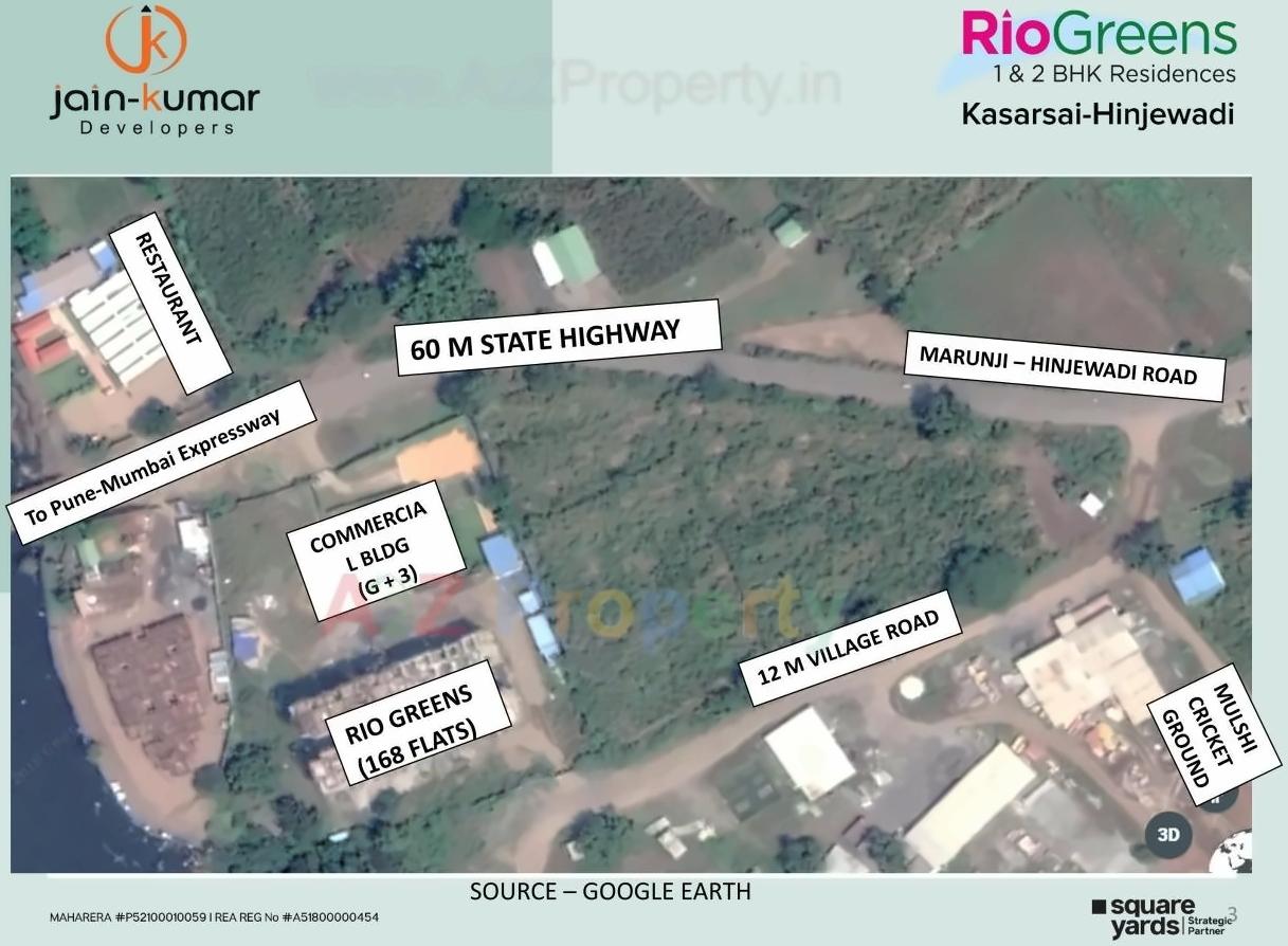  of real estate project Rio Greens located at Kasarsai, Pune, Maharashtra