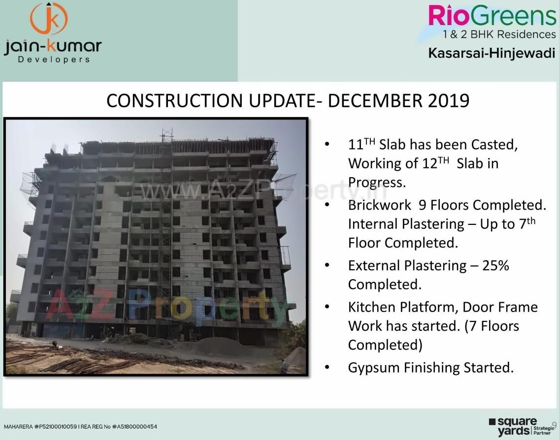 3D Elevation of real estate project Rio Greens located at Kasarsai, Pune, Maharashtra