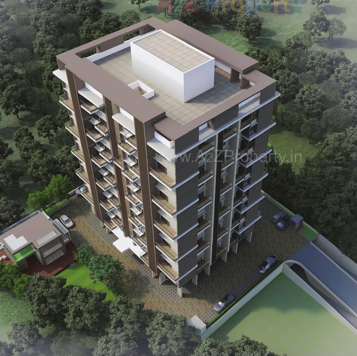 3D Elevation of real estate project Riva located at Pisoli, Pune, Maharashtra