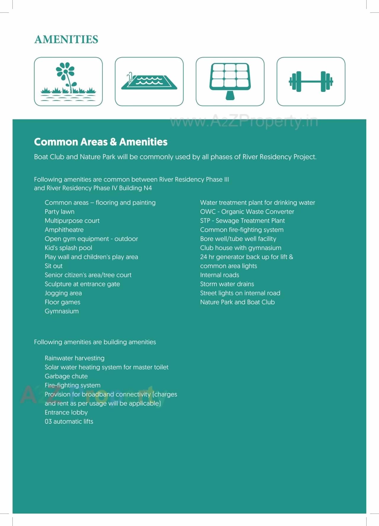  of real estate project River Residency  S located at Haveli, Pune, Maharashtra