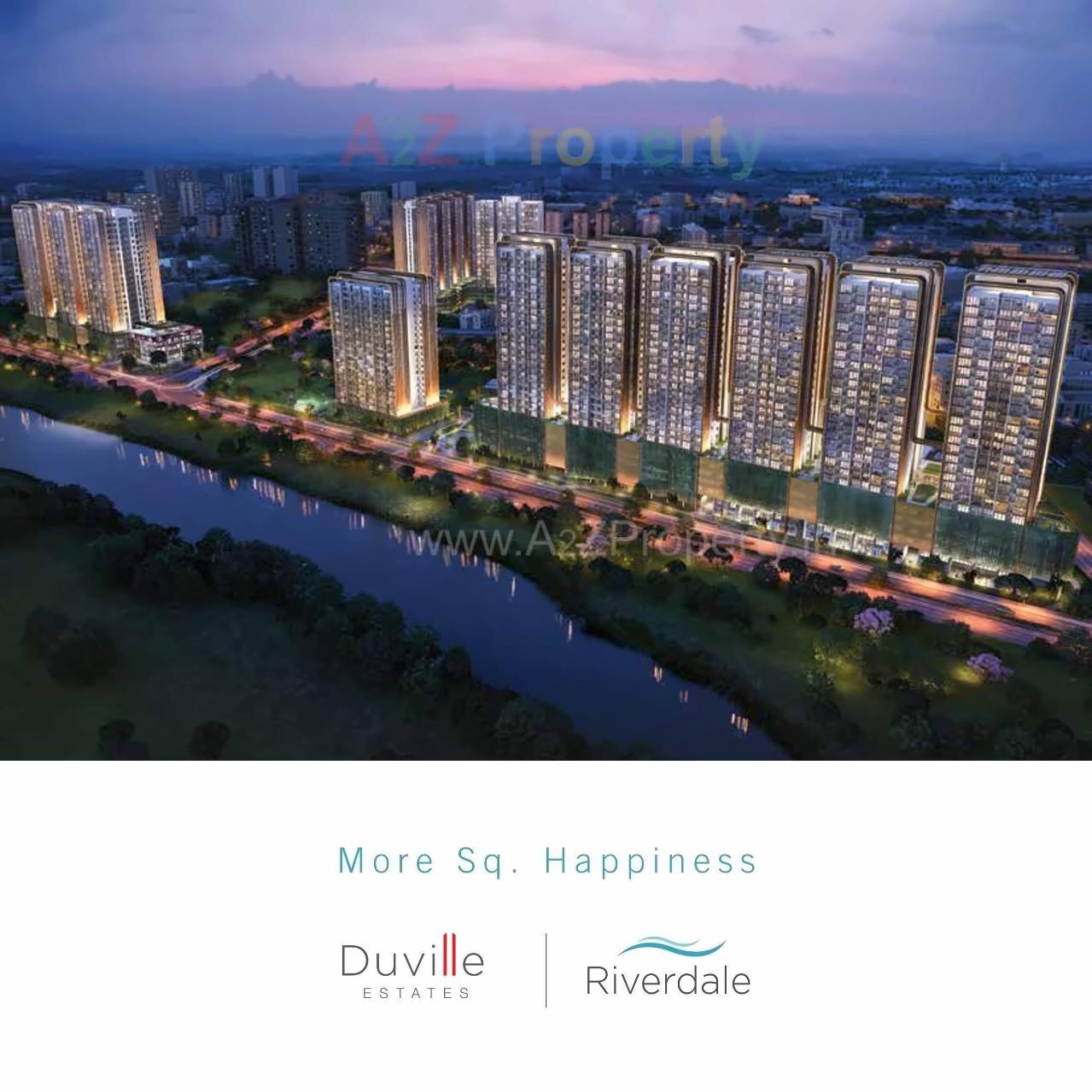 3D Elevation of real estate project Riverdale Heights located at Kharadi, Pune, Maharashtra