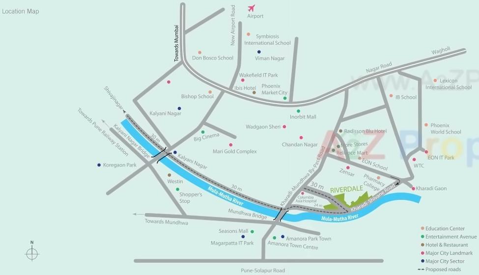  of real estate project Riverdale Heights located at Kharadi, Pune, Maharashtra