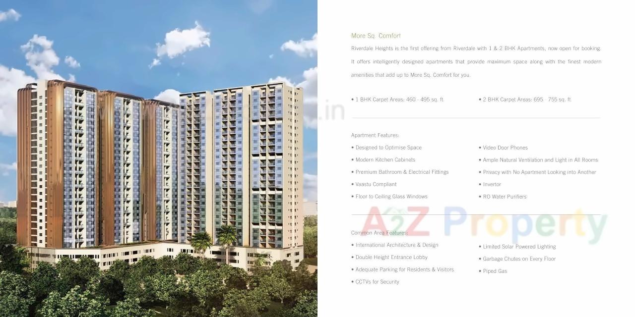  of real estate project Riverdale Heights located at Kharadi, Pune, Maharashtra