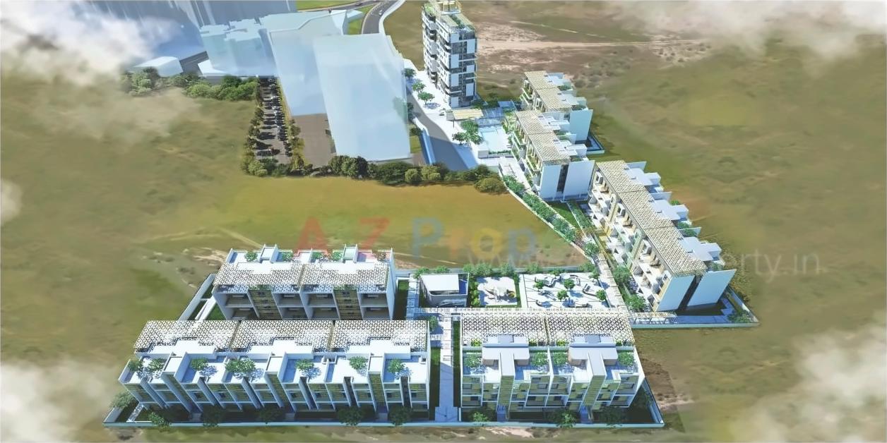 3D Elevation of real estate project Rohan Leher located at Pune-m-corp, Pune, Maharashtra