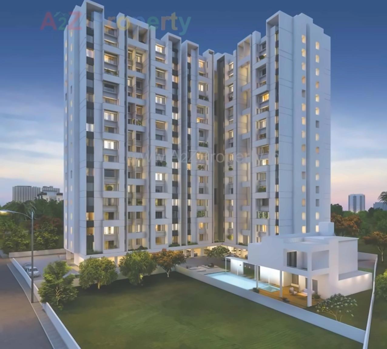 3D Elevation of real estate project Rohan Leher located at Baner, Pune, Maharashtra