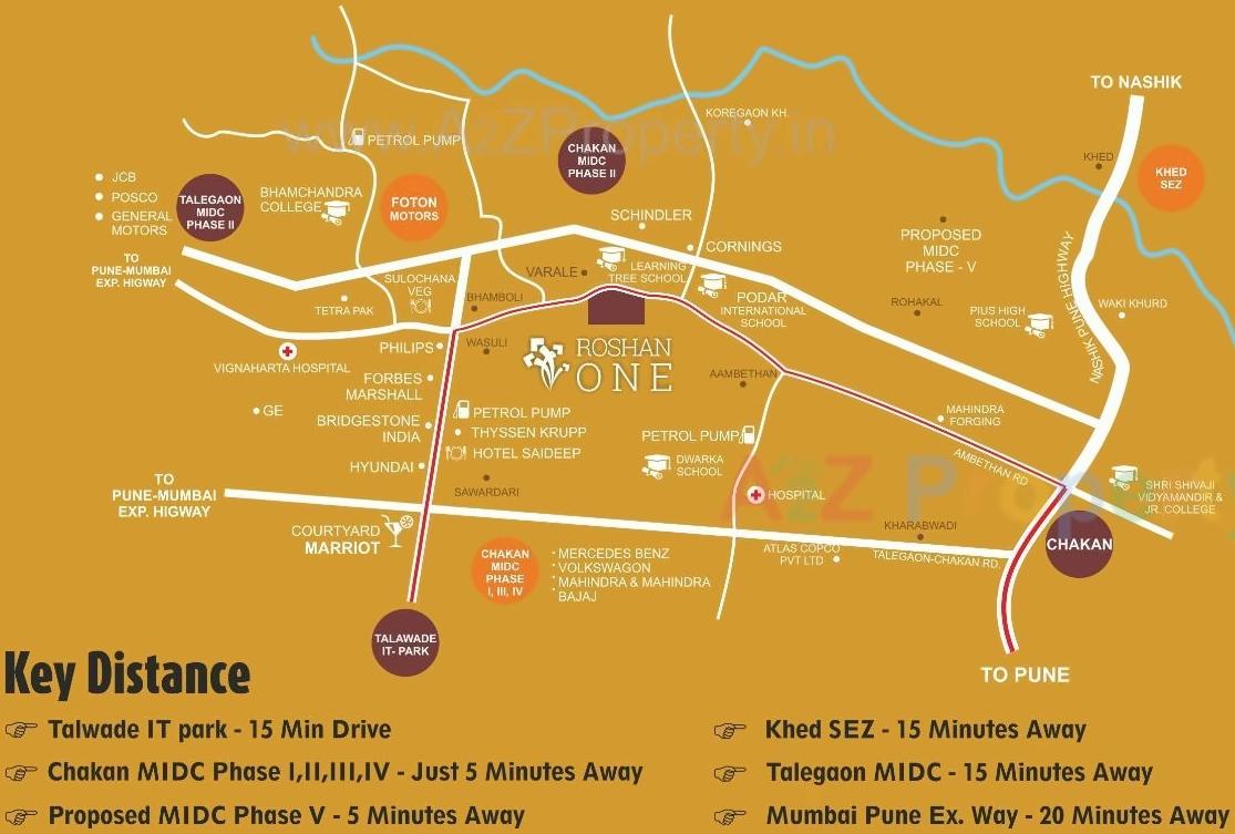 Image 11189 2 of real estate project Roshan One located at Varale, Pune, Maharashtra