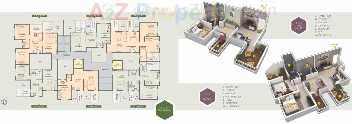 Layout of real estate project Royal Bliss located at Pimpri-chinchawad-m-corp, Pune, Maharashtra