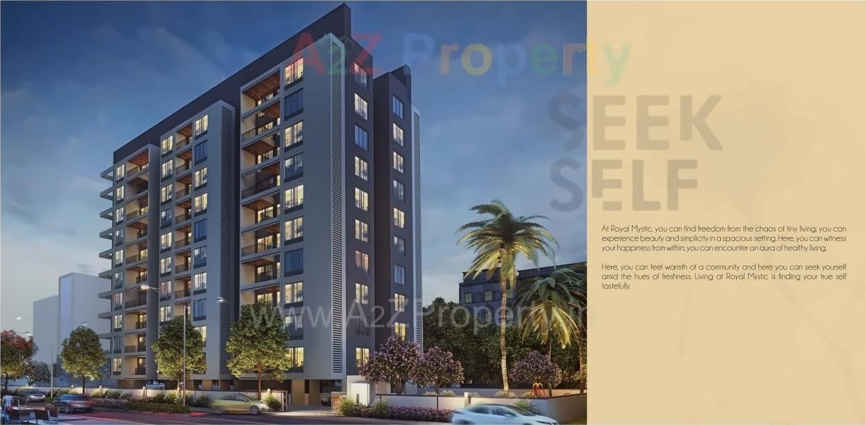 3D Elevation of real estate project Royal Mystic located at Pimpri-chinchawad-m-corp, Pune, Maharashtra