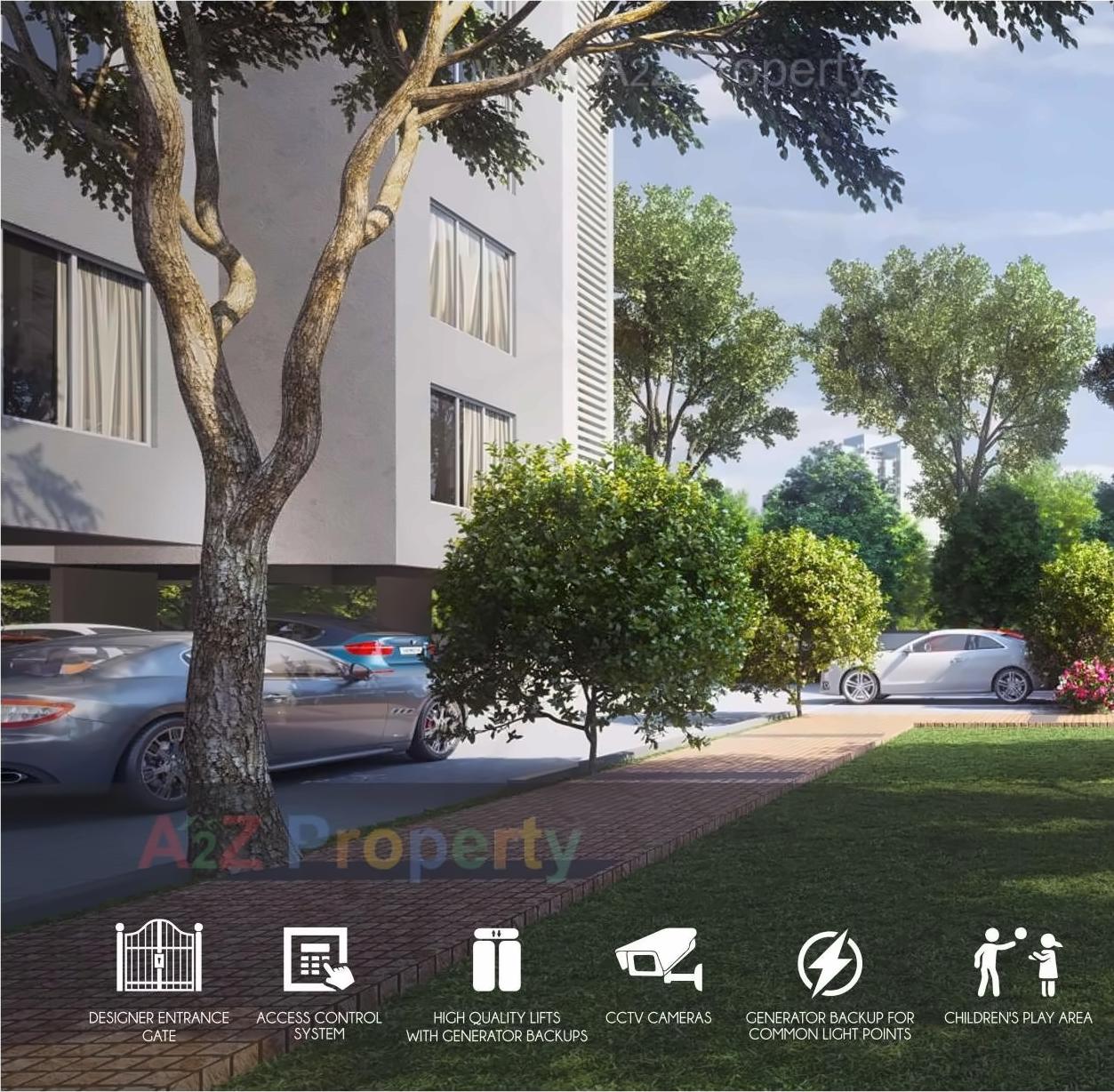 3D Elevation of real estate project Royal Mystic located at Pimpri-chinchawad-m-corp, Pune, Maharashtra