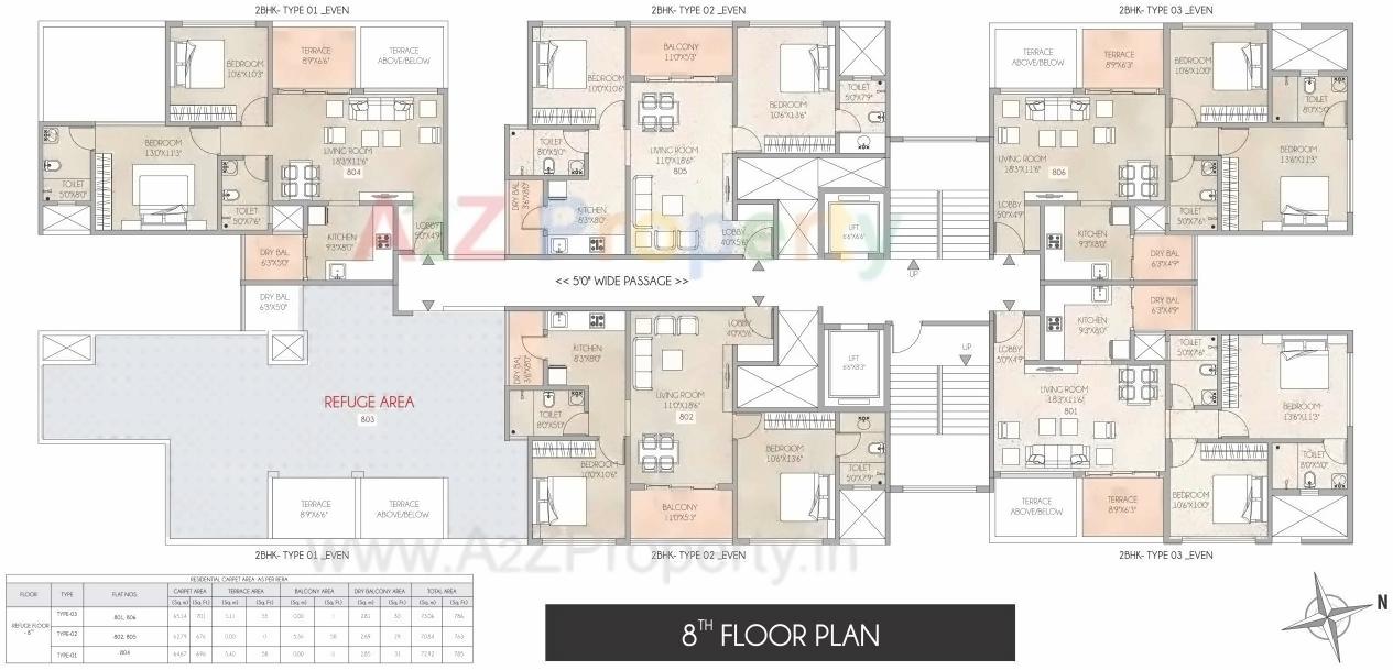 Layout of real estate project Royal Mystic located at Pimpri-chinchawad-m-corp, Pune, Maharashtra