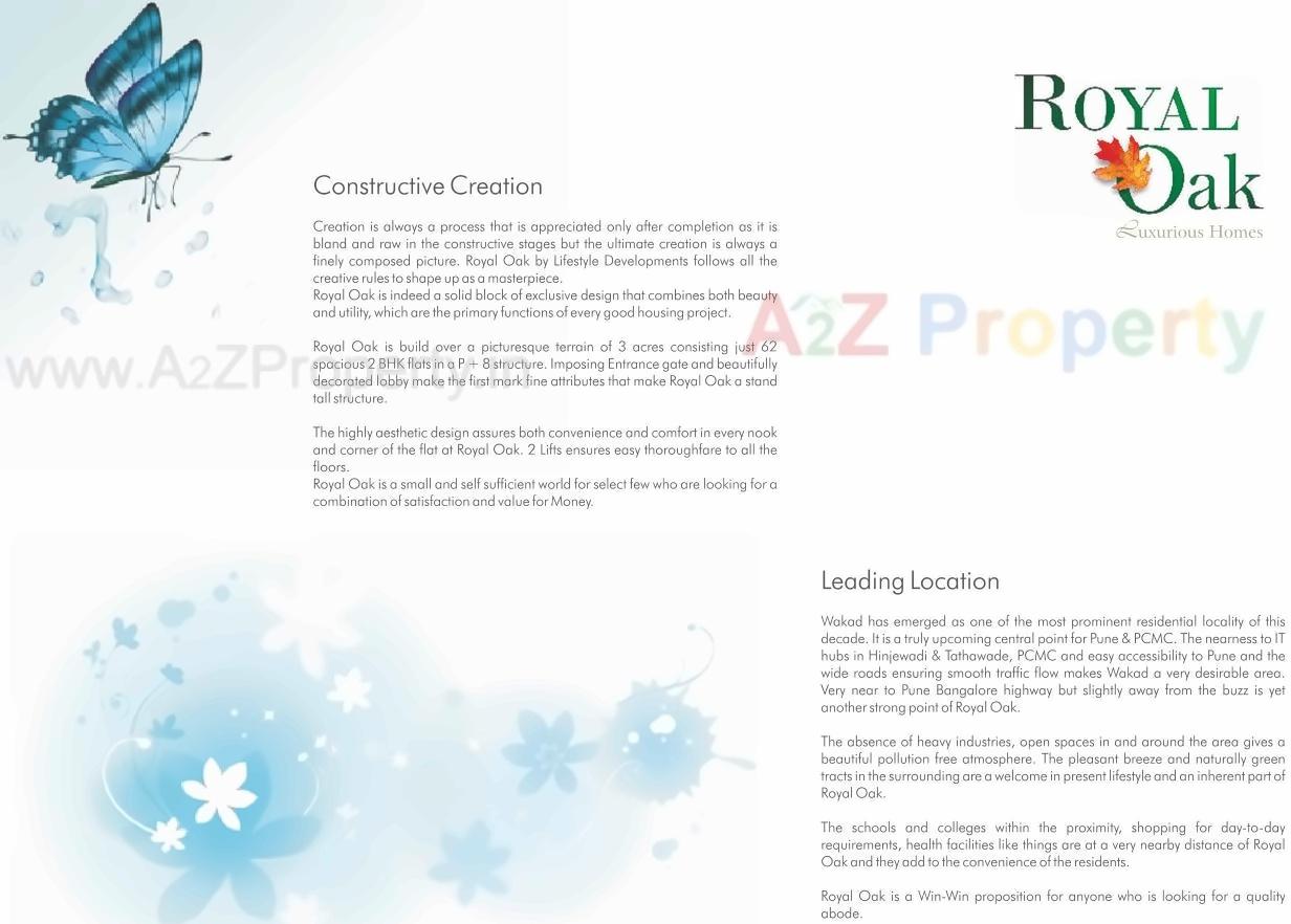  of real estate project Royal Oak located at Wakad, Pune, Maharashtra
