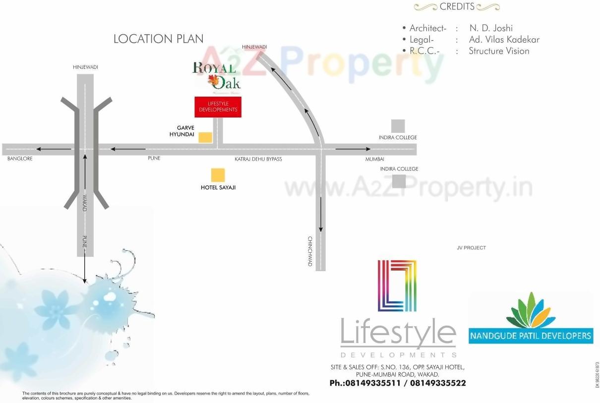  of real estate project Royal Oak located at Wakad, Pune, Maharashtra