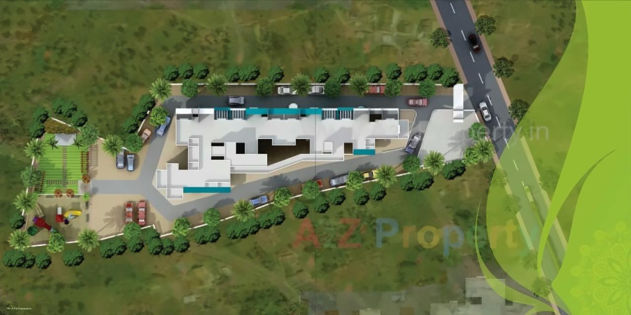 3D Elevation of real estate project Royal Rohana located at Pimpri-chinchawad-m-corp, Pune, Maharashtra