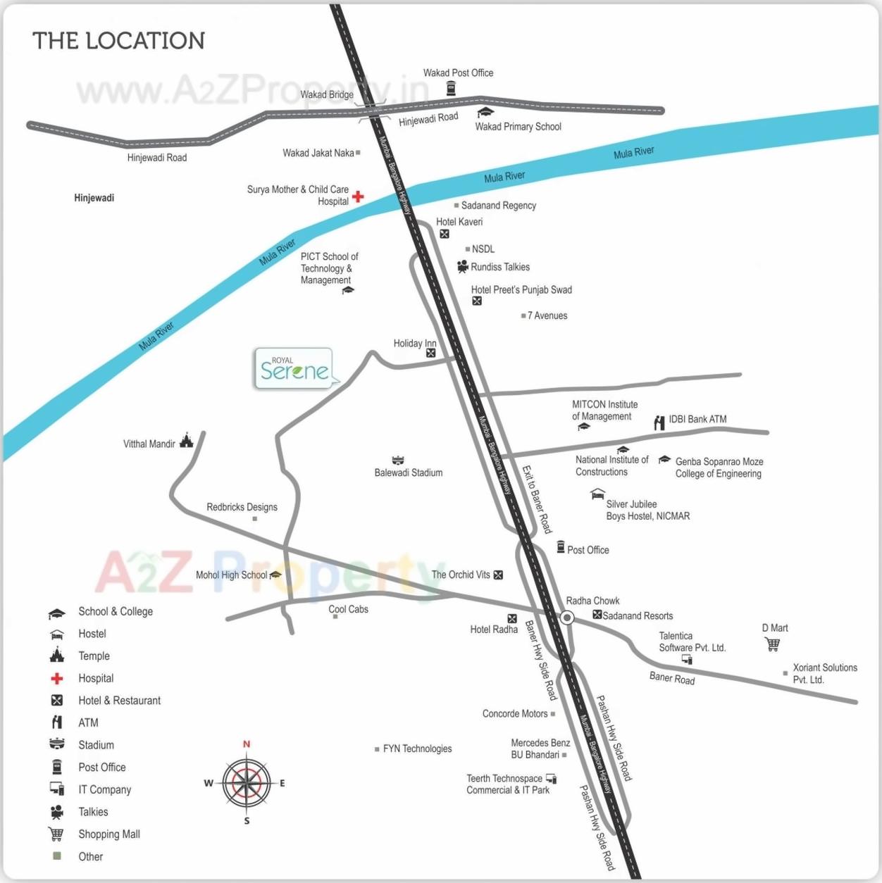  of real estate project Royal Serene located at Mahalunge, Pune, Maharashtra