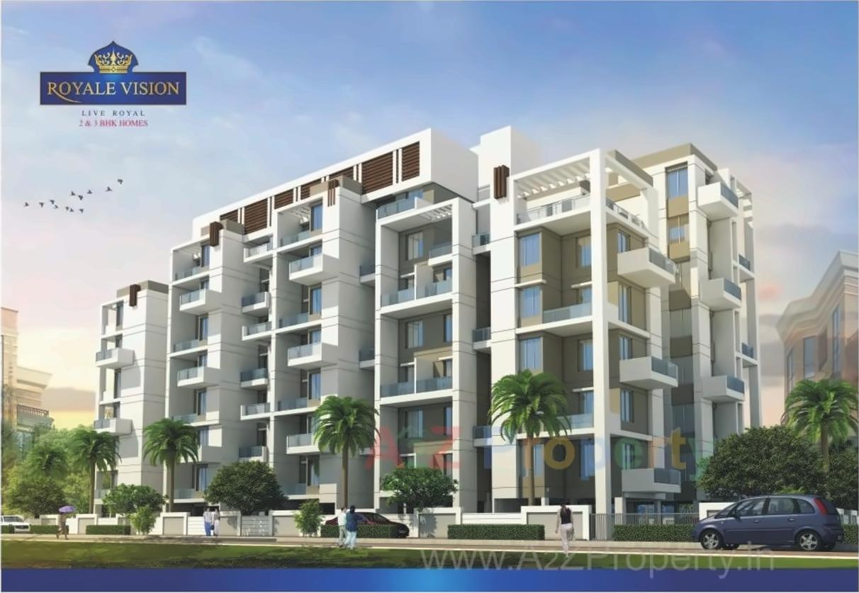 3D Elevation of real estate project Royale Vision located at Pimpri-chinchawad-m-corp, Pune, Maharashtra