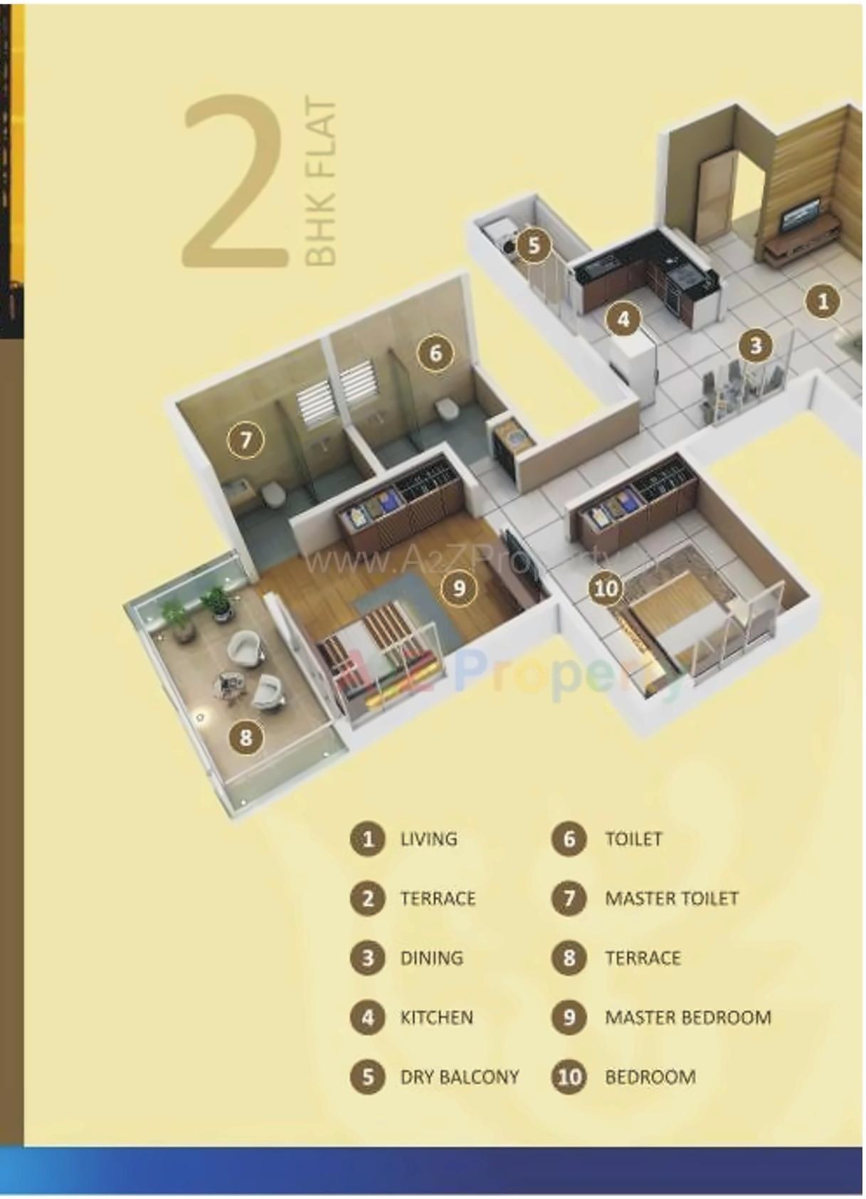 Layout of real estate project Royale Vision located at Pimpri-chinchawad-m-corp, Pune, Maharashtra
