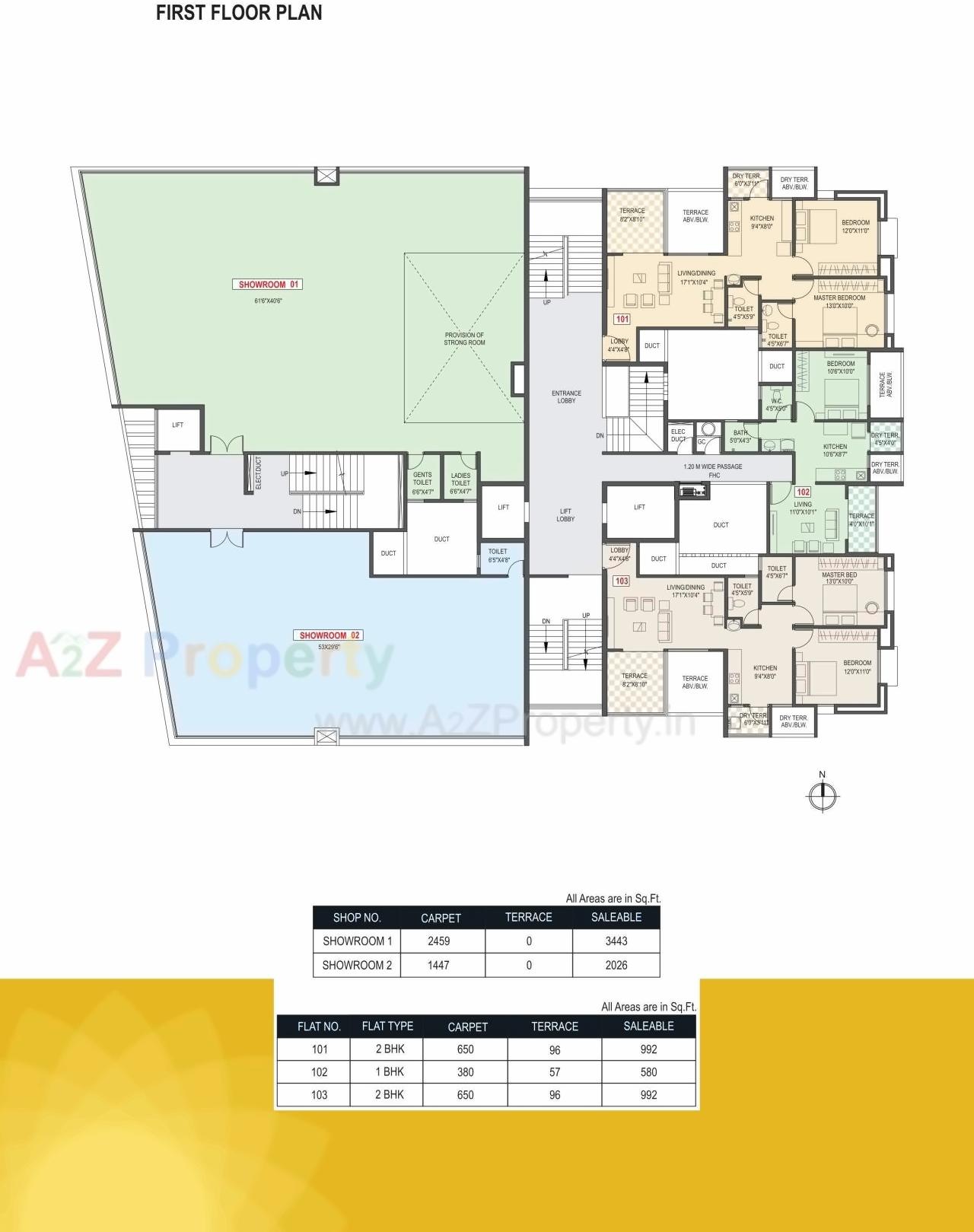 Layout of real estate project Rucha located at Punawale, Pune, Maharashtra