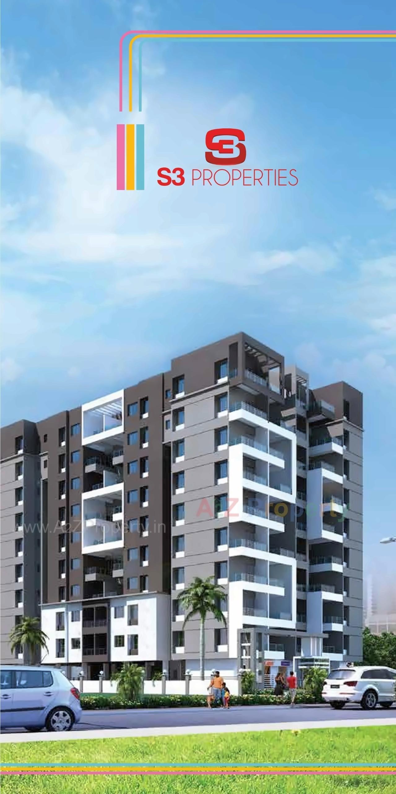 3D Elevation of real estate project S3 Prime located at Sus, Pune, Maharashtra