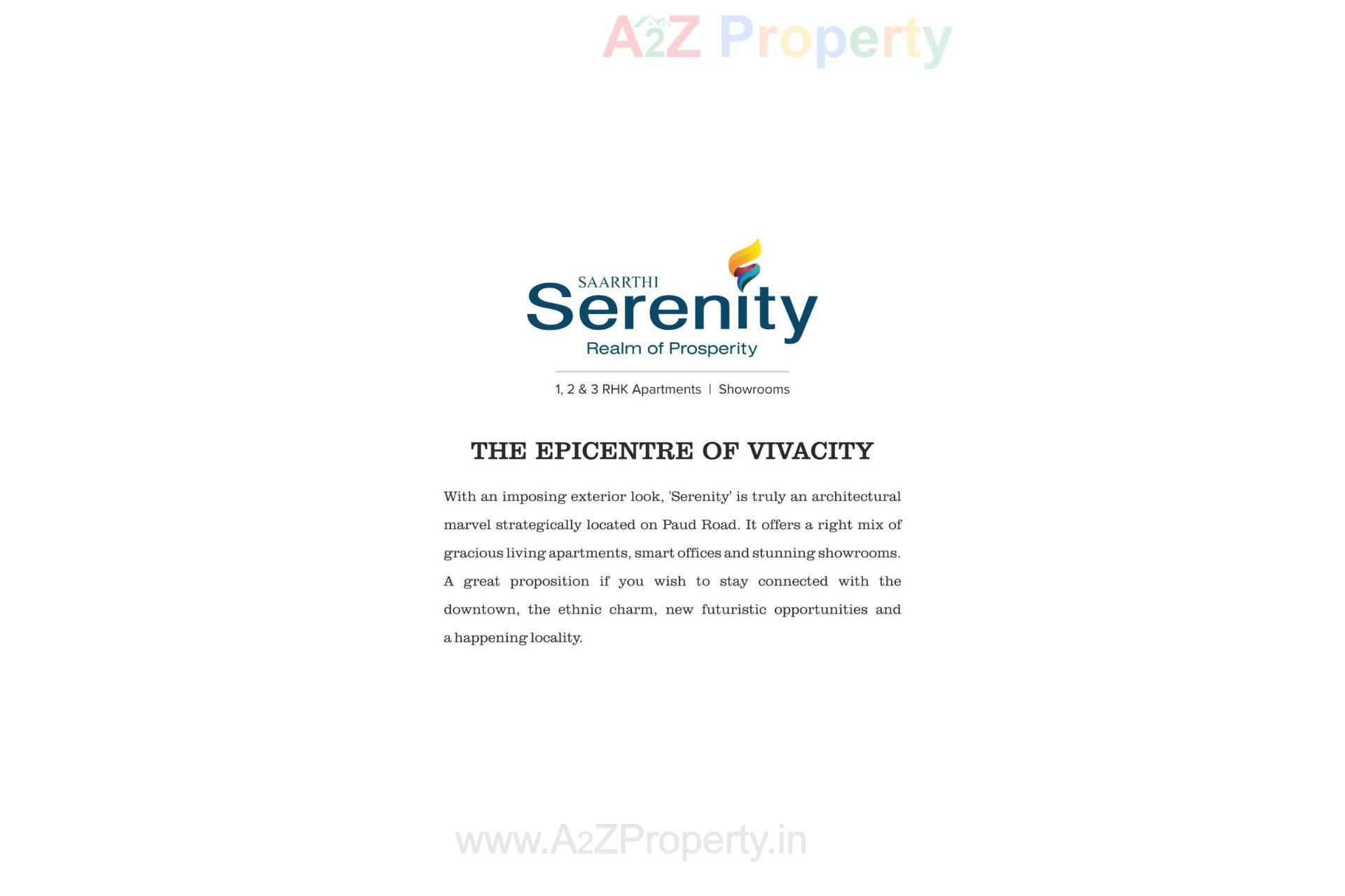  of real estate project Saarrthi Serenity located at Kothrud, Pune, Maharashtra