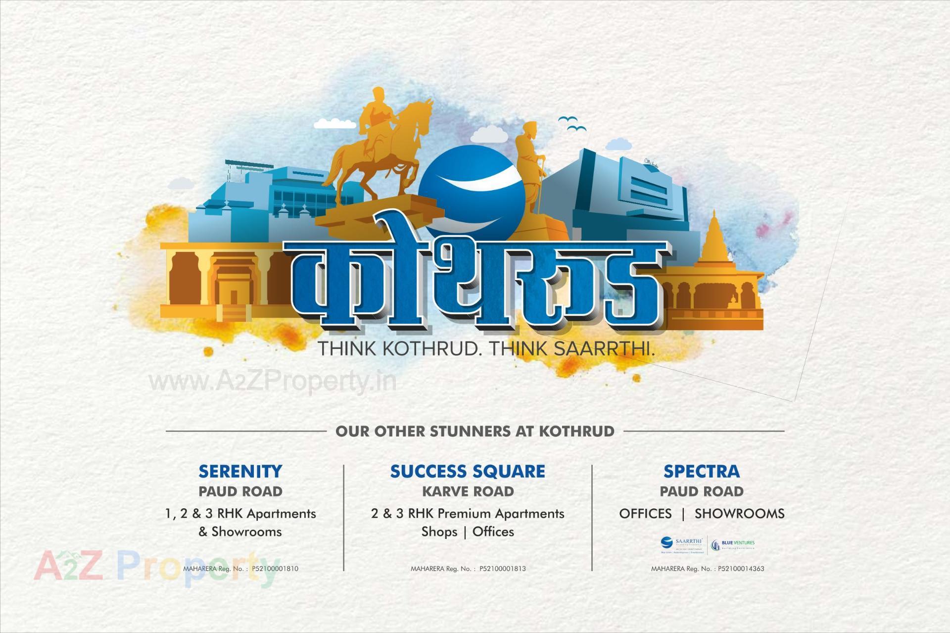  of real estate project Saarrthi Shivalik located at Kothrud, Pune, Maharashtra