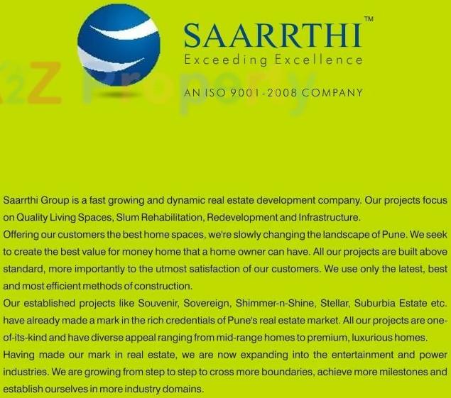  of real estate project Saarrthi Skybay located at Mahalunge, Pune, Maharashtra