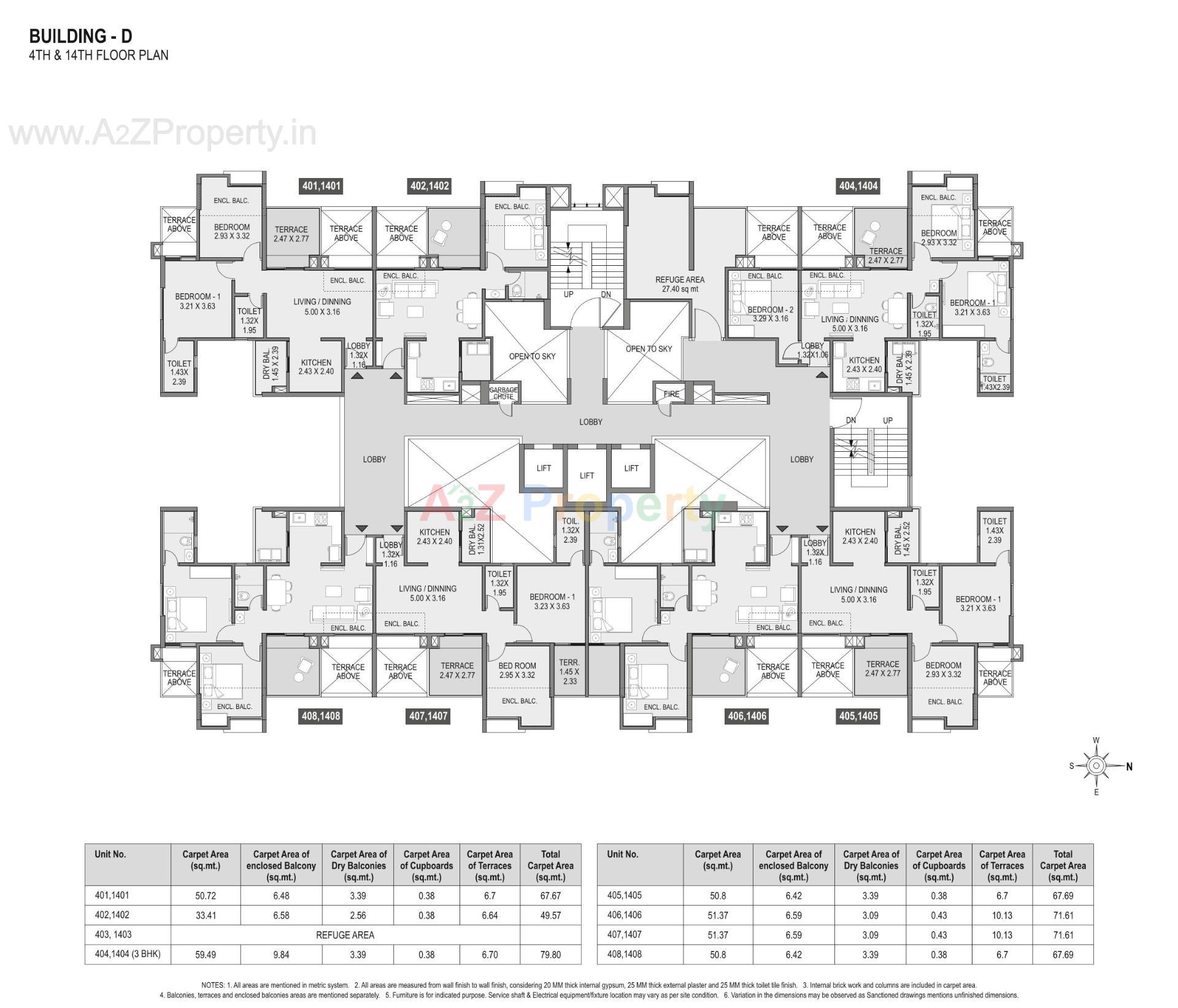 Layout of real estate project Saarrthi Skybay located at Mahalunge, Pune, Maharashtra