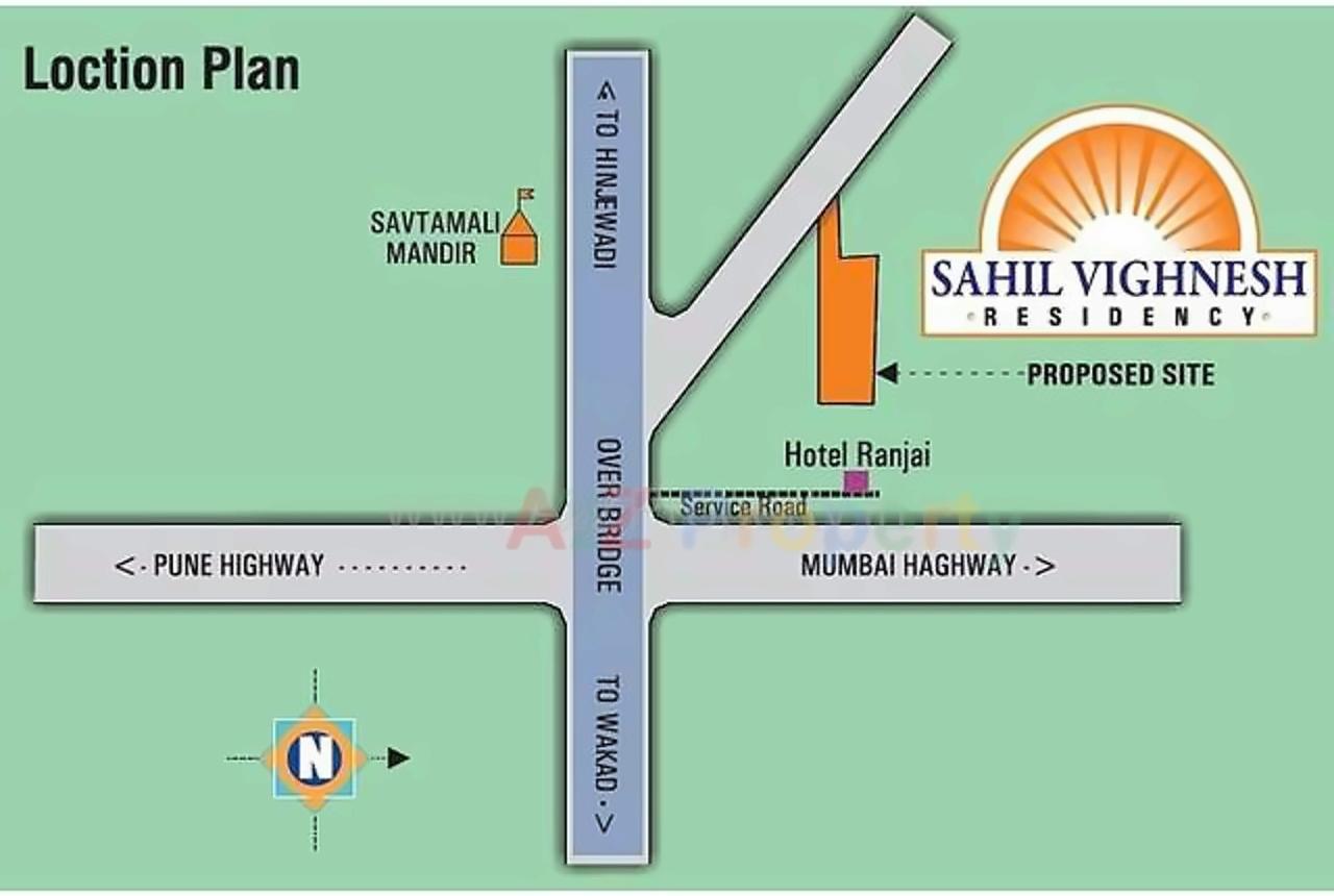  of real estate project Sahil Vighnesh Residency located at Wakad, Pune, Maharashtra