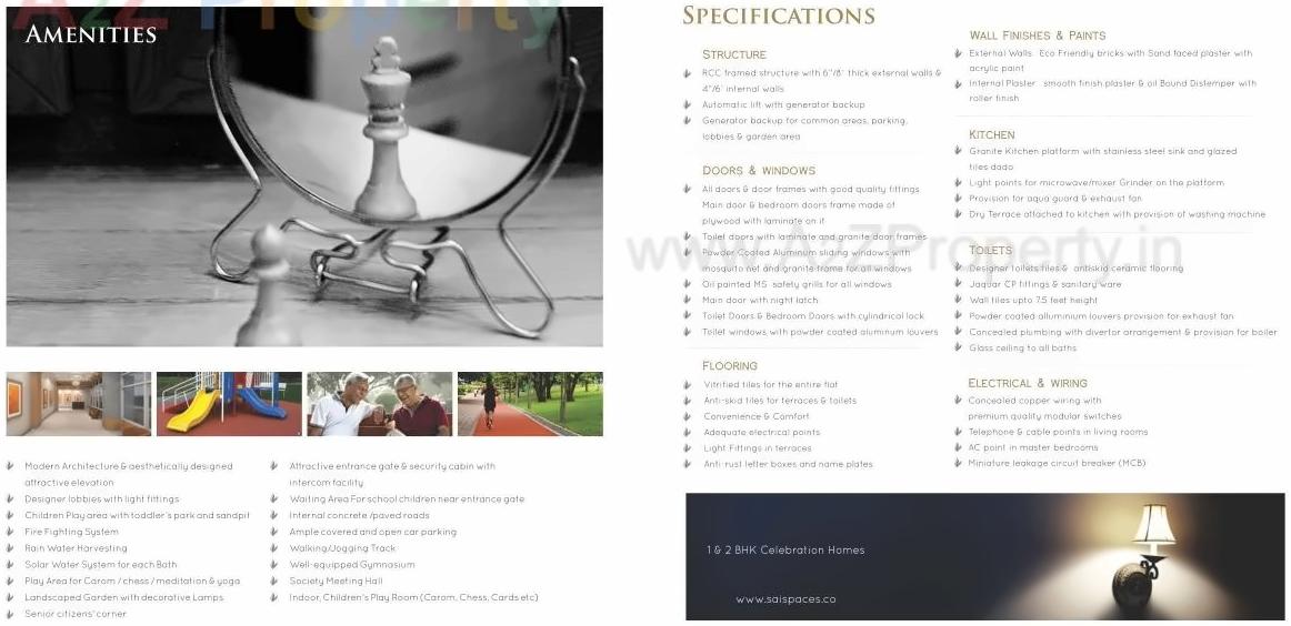  of real estate project Sai Aura located at Pimpri-chinchawad-m-corp, Pune, Maharashtra