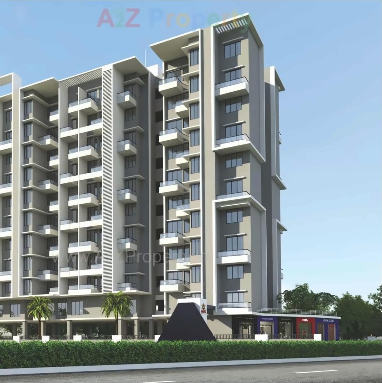 3D Elevation of real estate project Sai Aura located at Pimpri-chinchawad-m-corp, Pune, Maharashtra