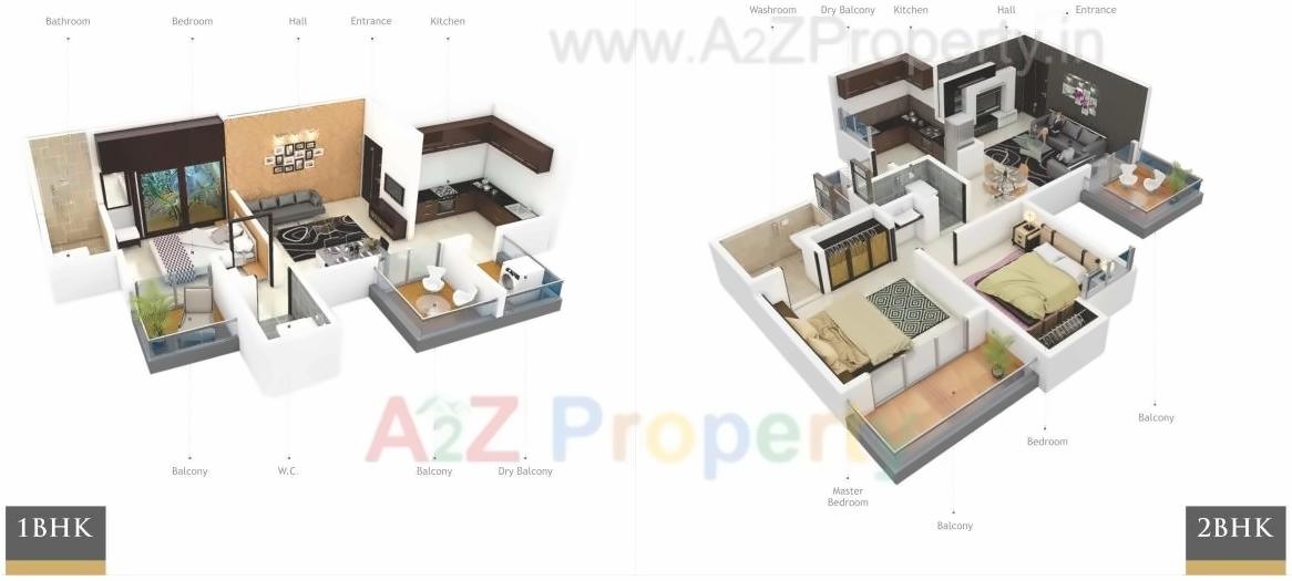 Layout of real estate project Sai Aura located at Pimpri-chinchawad-m-corp, Pune, Maharashtra
