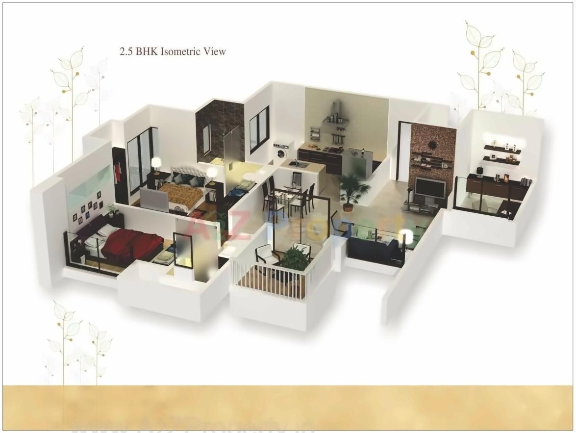 Layout of real estate project Sai Eshanya located at Baner, Pune, Maharashtra