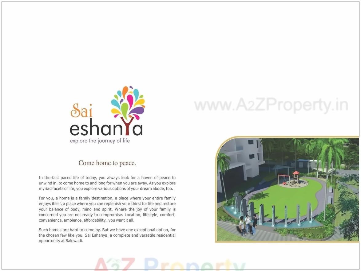  of real estate project Sai Eshanya located at Baner, Pune, Maharashtra