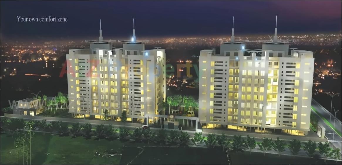 3D Elevation of real estate project Sai Eshanya located at Baner, Pune, Maharashtra