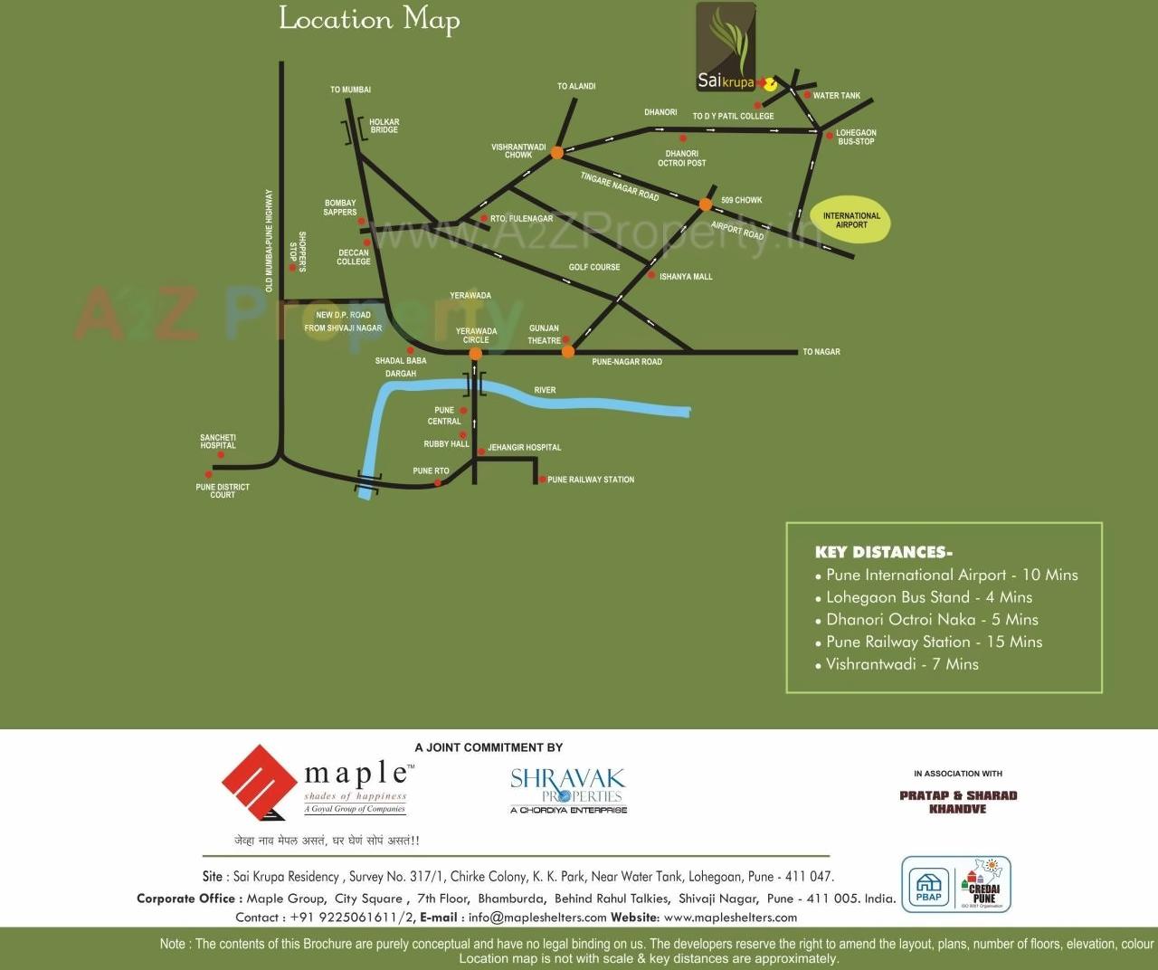  of real estate project Sai Krupa Residency located at Lohgaon, Pune, Maharashtra