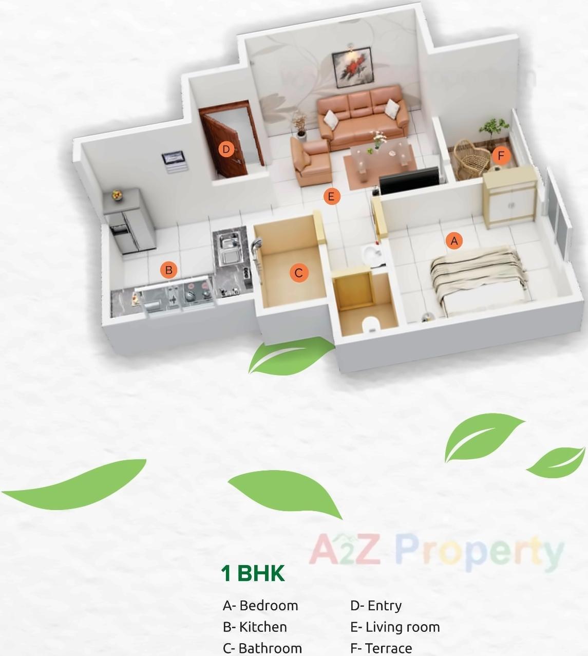 Layout of real estate project Sai Nisarg located at Shivne-part, Pune, Maharashtra