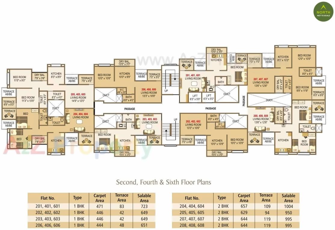 Layout of real estate project Sai Nisarga Project located at Pune-m-corp, Pune, Maharashtra