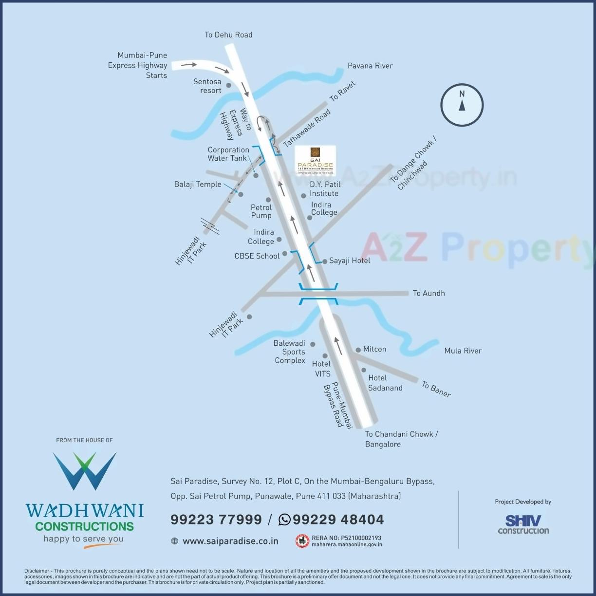  of real estate project Sai Paradise located at Punawale, Pune, Maharashtra