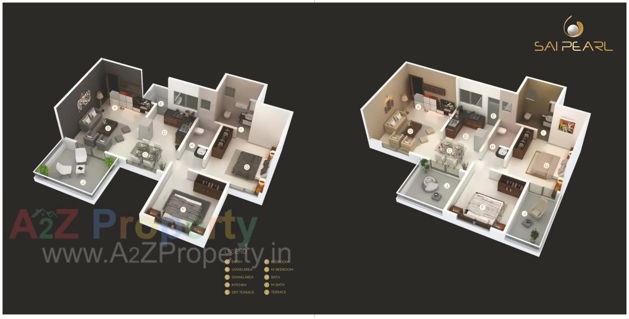 Layout of real estate project Sai Pearl located at Pimpale-saudagar, Pune, Maharashtra