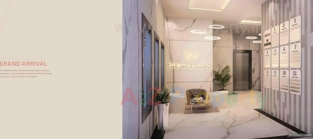 3D Elevation of real estate project Sai Samarth Construction The West Ford located at Pimpale-saudagar, Pune, Maharashtra