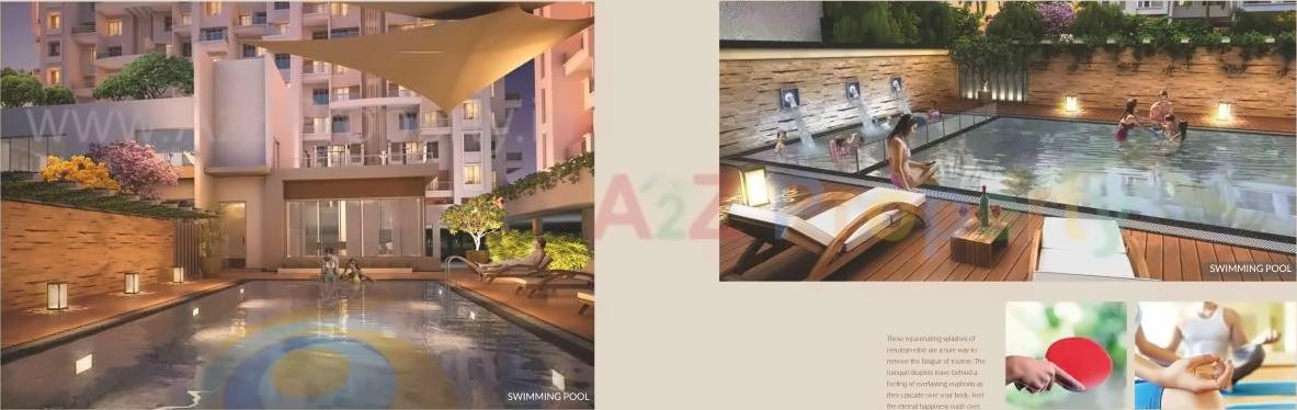 3D Elevation of real estate project Sai Samarth Construction The West Ford located at Pimpale-saudagar, Pune, Maharashtra