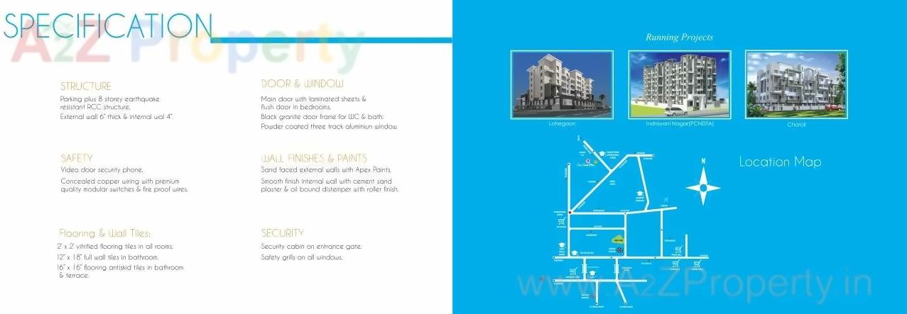  of real estate project Sai Shanti Park located at Lohgaon, Pune, Maharashtra