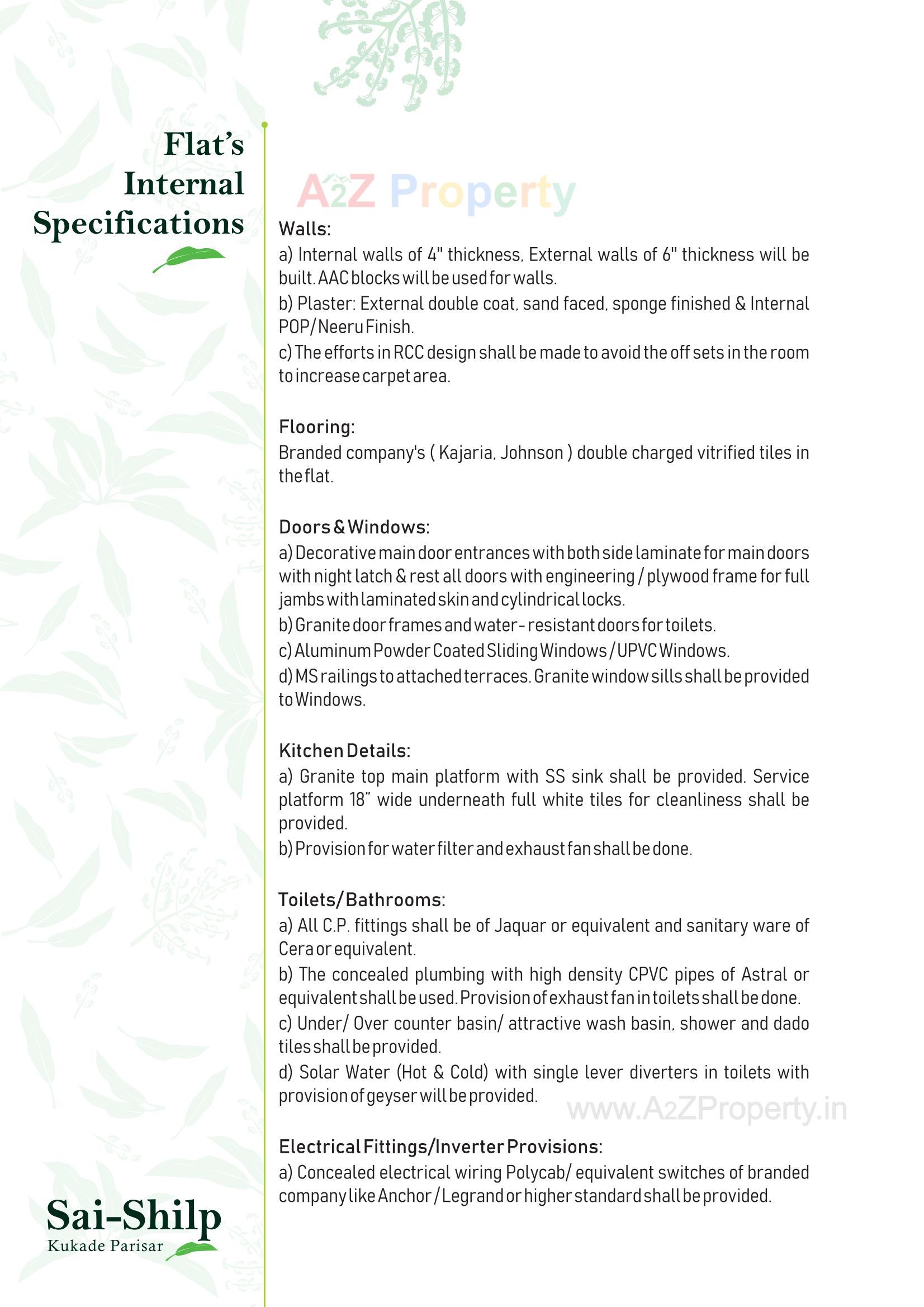  of real estate project Sai Shilp Kukade Parisar (padmadarshan Society) located at Pune-city, Pune, Maharashtra