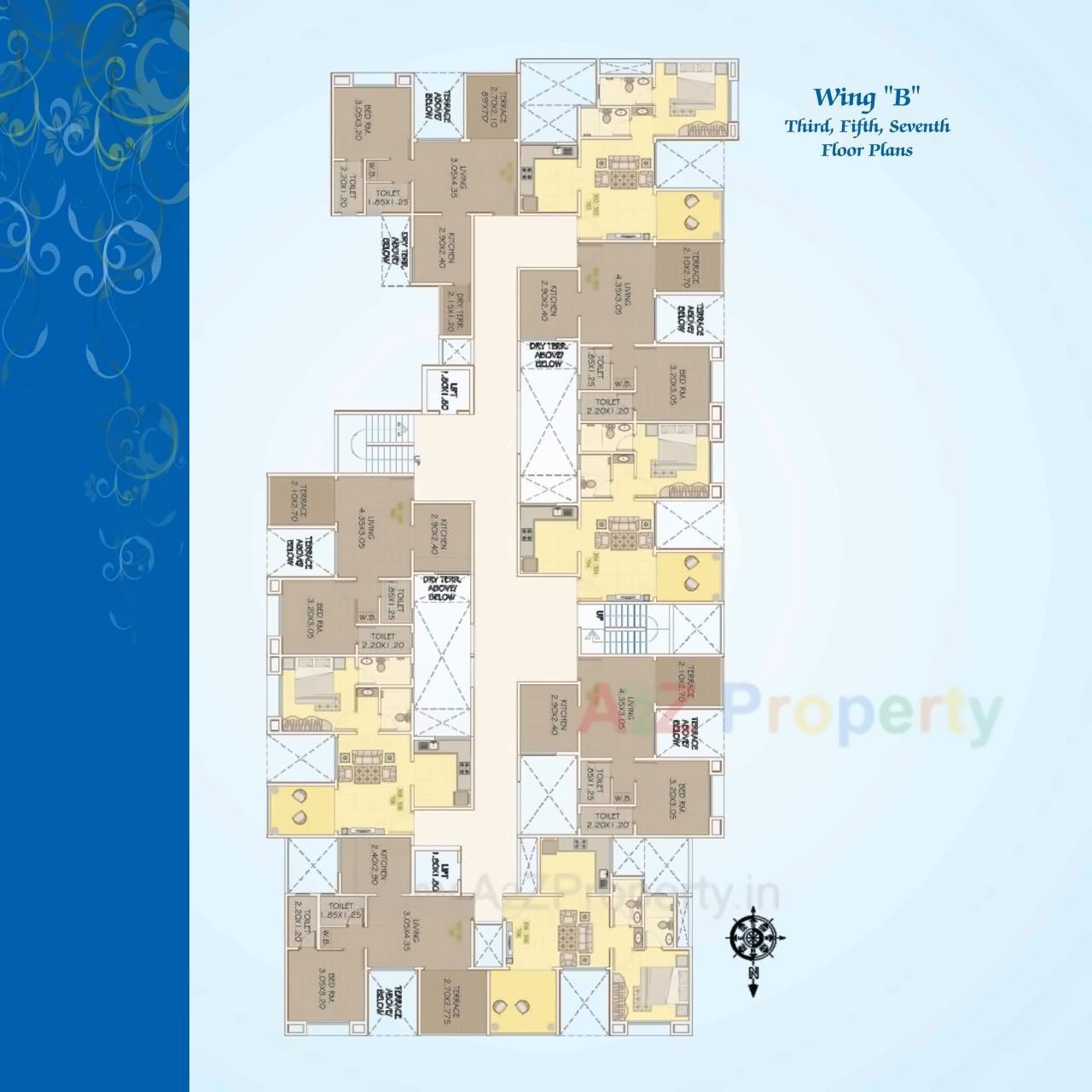 Layout of real estate project Sai Sneh located at Pimpri-chinchawad-m-corp, Pune, Maharashtra
